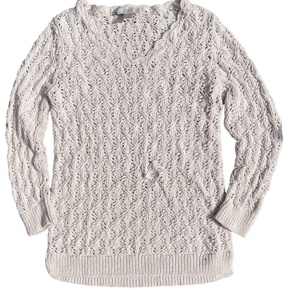 loft cream fairy sweater